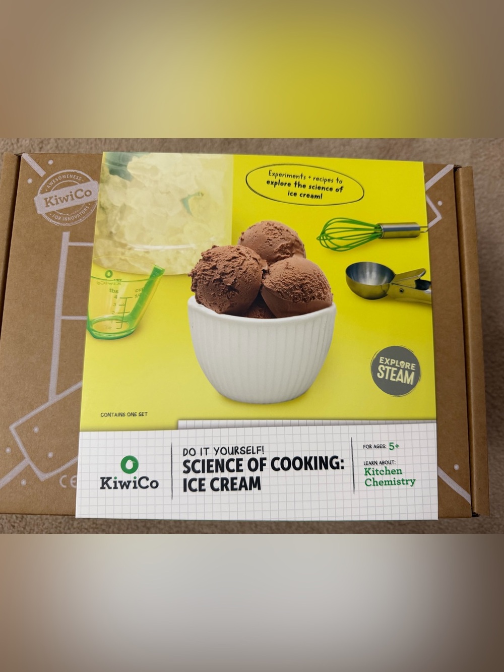 NIB Kiwi Co Science of Making Ice Cream